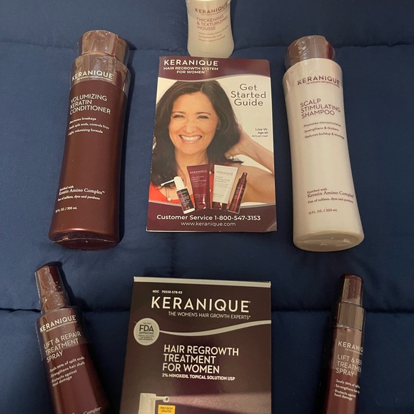 Kerinaque hair products.  Brand new in box.  Never opened. - Picture 2 of 2